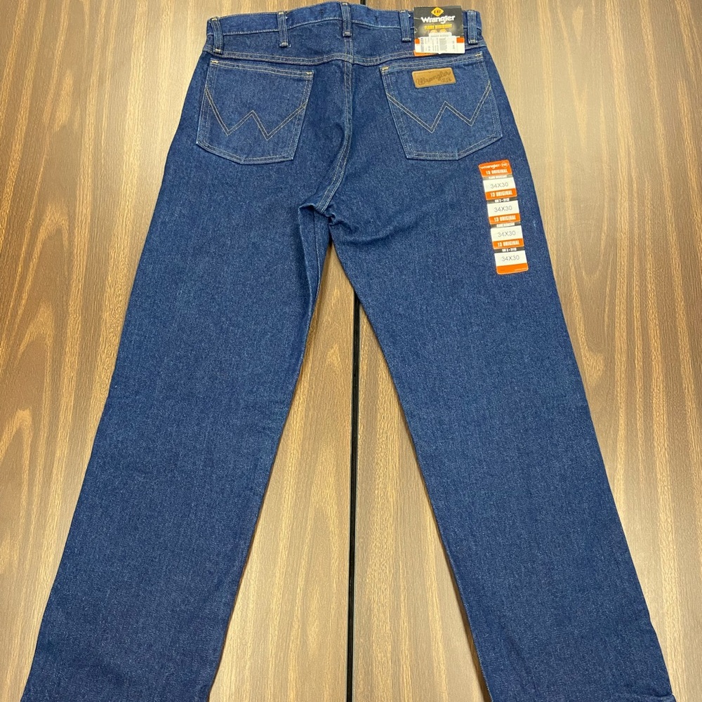 Mens Wrangler FR classic fit jeans